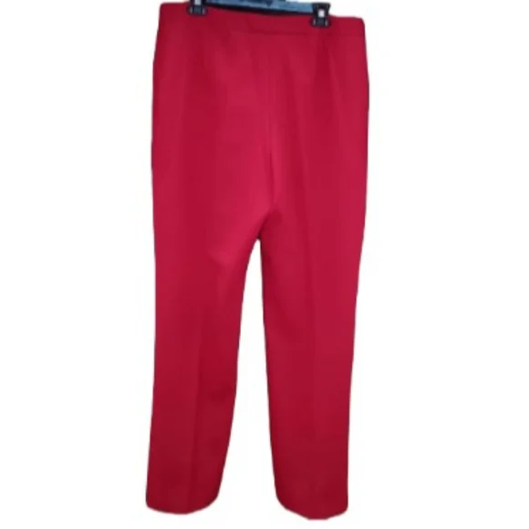 KASPER Red Lined Dress PantsEUC